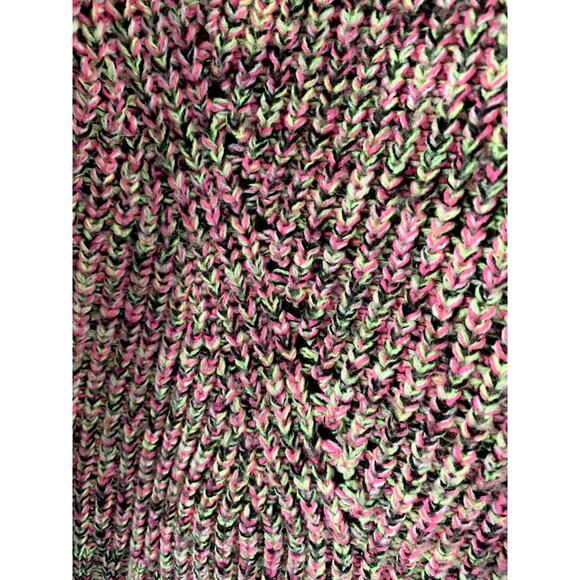 Revolve John + Jenn Pink Yellow Multicolor Neon Sweater Size Womens XS - Picture 6 of 6